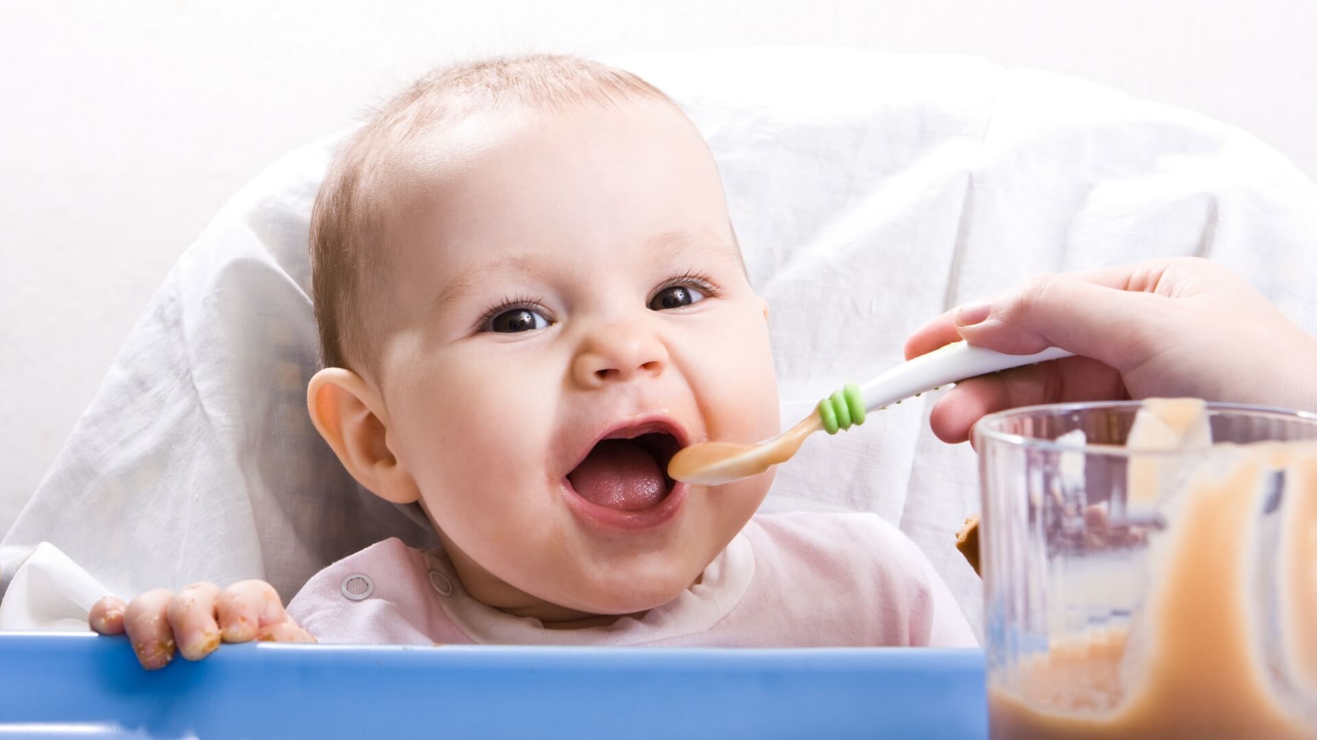 Idées de menu pour les bébés de 4 à 6 mois - Programme Malin