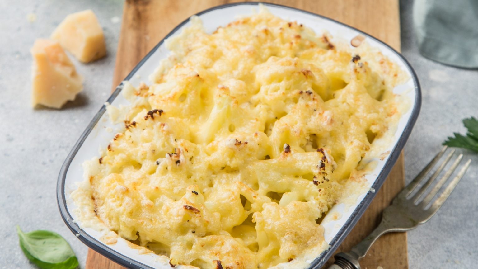 Recette de gratin de chou-fleur - Programme Malin